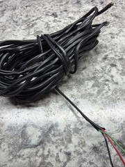 CAROL 22 Awg 22 Gauge 3 Conductor Electrical Wire SOLID COPPER! FREE SHIP! 10FT