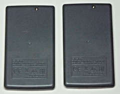 2 x Casio HS-8VA Handheld Solar/battery Powered pocket Calculator 8-Digit LCD
