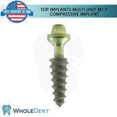 1x Dental Multi Unit M1.7 Compressive Monoblock Fixture Titanium Sterile SLA