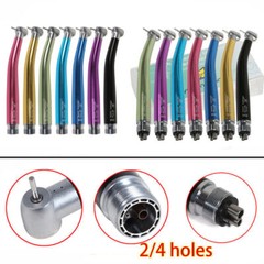 Turbina 2/4 orificios con pieza de mano de alta velocidad dental CHAM