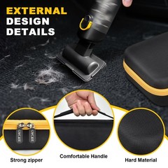 Gwcase Case For Fanttik Slim V8 Apex/For Fanttik V8 Mate Portable Mini Cordless