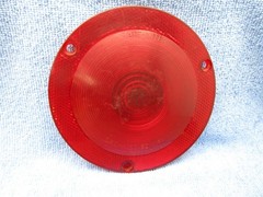 SATE-LITE 169 RED Tail Light Lamp Lens 5-1/8″ SAE-AIST-92-DOT