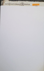 50 sheets – INTERNATIONAL PAPER Accent Opaque White Printer Paper, 12” x 18”