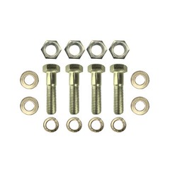 ProX XT-BTSBX4-G8 (4) 2.5″ Length Grade 8 Hex Short Truss Bolts Nuts and Washers