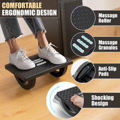 Foot Rest for Under Desk at Work – Ergonomic Foot Stools for Under Office Desk –