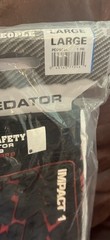 Mcr Safety Pd2909 L Predator ANSI A4, Synthetic Leather Palm New Sealed