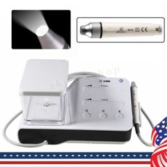 Dental Ultrasonic Scaler w/ LED Handpiece Scaling Perio Endo Auto Water Supply
