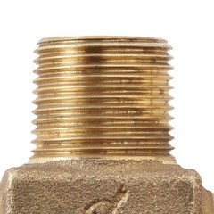 Everbilt 3/4 in. Barb x 3/4 in. MPT Brass Hydrant Insert Tee Fitting