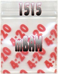 100 1515 LOT Apple Zip Baggies 1.5×1.5″ Mini Bags Dolphins Skulls Crosses+