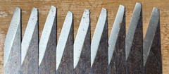 Utility Knife Blades Hyde Mill Blade 080 Flat Blades, 6″ x 5/8″ (9 Blades)