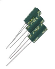 20pcs 35V 330UF Capacitor 8x16mm(0.31×0.62in) High Frequency Aluminum Electro…
