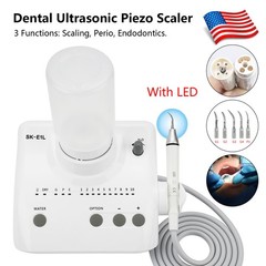 SKYSEA Dental Ultrasonic Scaler w/ LED Detachable Handpiece Fit EMS Cavitron UPS