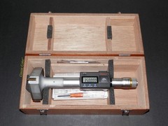 🇯🇵 Mitutoyo 468–273 Digimatic Holtest 3.5”–4” 3pt ID Bore Micrometer ⭐⭐⭐⭐⭐