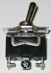 ON / NONE / ON Toggle Switch – SPDT – 125V 20A – 250V 15A – 1/2″ Panel Mount