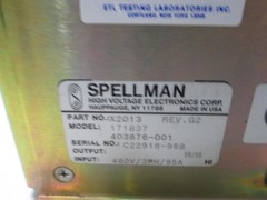 SPELLMAN X2013 171836 403869-201 T54049