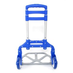170lbs Cart Folding Dolly Collapsible Trolley Push Hand Truck Moving Warehouse