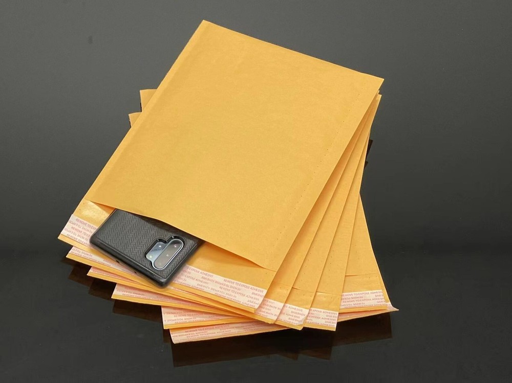 Made In USA 4×8 #000 Kraft Self Seal Bubble Mailer Padded Envelope