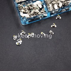 1 Box Dental Orthodontic Buccal Tube Single Bondable Non-Conv 2nd Molar Roth 022