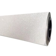 13″ x 164ft DTF Glitter Transfer Film Roll Cold Peel For Dark Light Fabric