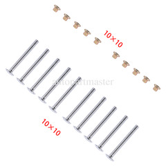 For Peterbilt 379 Hucks & Collars – 3/16″ NEW Medium Flange Collars Pack of 100