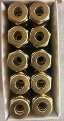 LOT of 20 NEW HAM-LET 768L B 6mm X 1/4 MNPT