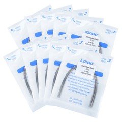 AZDENT Dental Orthodontic Stainless Steel Round Arch Wire Natural Form/Oval Form