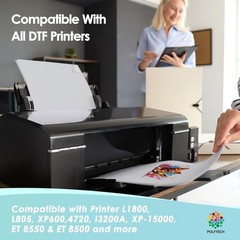 POLYTECH DTF Transfer Film 60 Sheets A3+ 13″x19″