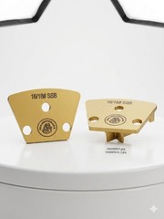 3 Pc High-Performance Trapezoid 16/18 SSB Triple Star-Seg Diamond Grinding
