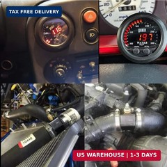 Universal 52mm Water Temperature Gauge with Alarm and 1/8 Npt Sensor Car Digi