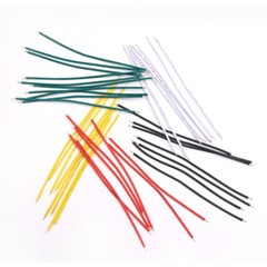 24AWG 22AWG Jumper Wire Dual-Head Tin Plating Welde Electronic Cable 5/10/15 cm