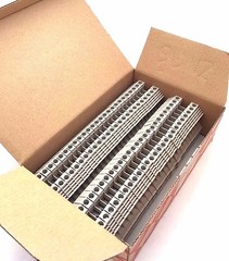 DIN Rail Terminal Blocks 12 Quantity DK6 Dinkle 8 AWG Gauge 45A 600V UL