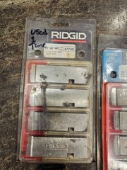 (LOT OF 25 SETS) Ridgid Pipe Threading Dies NPT, UNC, UNF, NF, Coarse & Fine Uni