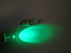 E10 6V Red Yellow Blue Green White 1447 style Screw In Led Bulb for DIY LIONEL