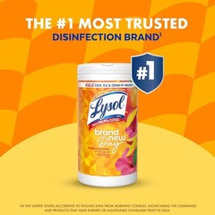 Lysol Disinfecting Wipes 4 Pack | Multi-Surface Cleaner 320 Count