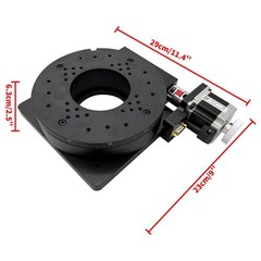 Hybrid Stepper Driver+Motorized Rotary Table Electric Turntable Self-Lock Worm