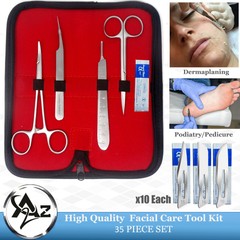 Best Facial Dermaplaning & Dead Skin Removing Kit Disposable Blade #16,11,10