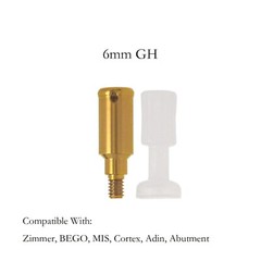 US Locator Abutment for Zimmer Tapered Screw Vent 3.5/4.5 Internal Hex Implants