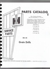 IH International 10 100 150 Grain Drill Parts Manual Catalog