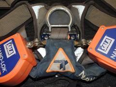 3M DBI Sala Nano-Lok Edge 8ft Self Retracting Lifeline ExoFit Harness 3500227 Lg