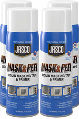 4 PACK!! Jasco Aerosol Mask & Peel Liquid Masking Tape UPC 026452003017