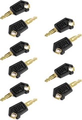 10PCS 5P8500 CAT Caterpillar 5P-8500 Excavator Key Heavy Equipment Ignition Keys