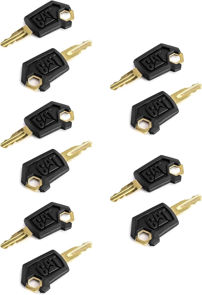 10PCS CAT Caterpillar 5P-8500 Heavy Equipment Ignition Keys 5P8500 Excavator