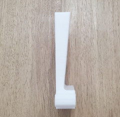 4 Inch Vinyl Siding Mount Bracket for 1 Gang Electrical Box 3D Printed