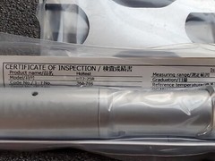 Mitutoyo Holtest Type II Micrometer Hole Bore Gage Gauge 20-25mm / 0.005mm Grad