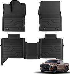 Floor Mats for 2022-2026 Toyota Tundra CrewMax Cab Accessories | Custom Fit All