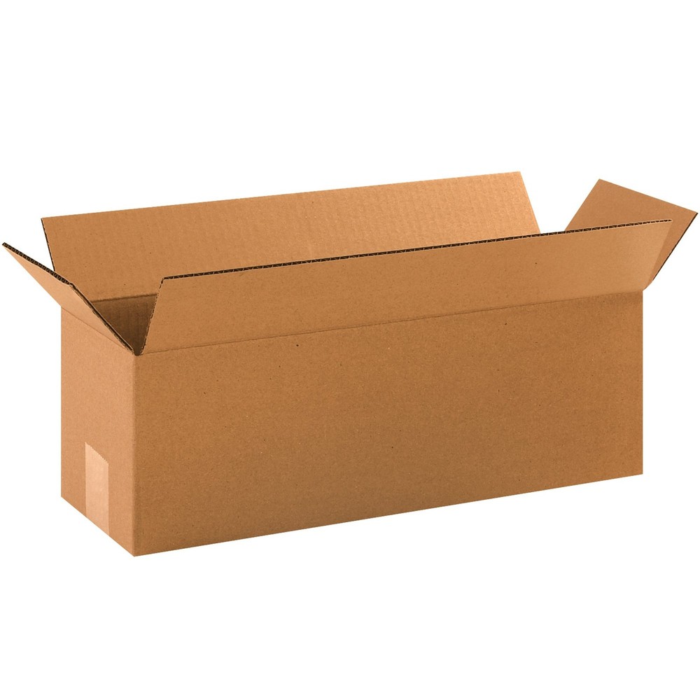 TAPE LOGIC 18 x 6 x 6 Corrugated Cardboard Boxes, Long 18L x 6W x 6H, Pack of 25
