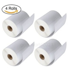 4 Rolls 4×6 Direct Thermal Shipping Labels – 250 Per Roll – 1000 Labels USPS UPS