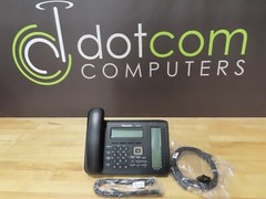Panasonic KX-NT553 Phone Black Backlit 3-line display IP Ethernet Curly