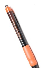 20 Misprint Click Pens MAXGLIDE Hub Pen Lot ORANGE Thick Rubber Grip BLUE INK