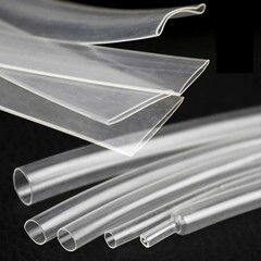 7/16″ 100 Feet 11mm Polyolefin 2:1 Clear Heat Shrink Tubing Tube Cable